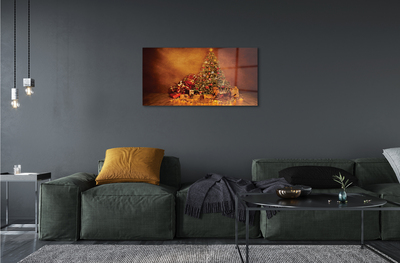 Quadro vetro acrilico Decorazioni per regali dell'albero di Natale