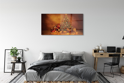 Quadro vetro acrilico Decorazioni per regali dell'albero di Natale