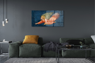 Quadro vetro acrilico Arte alata di angelo