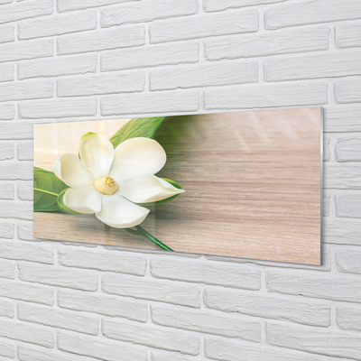 Quadro acrilico Magnolia bianca