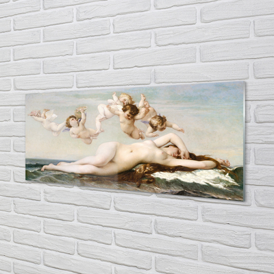 Quadro acrilico La nascita di Venere