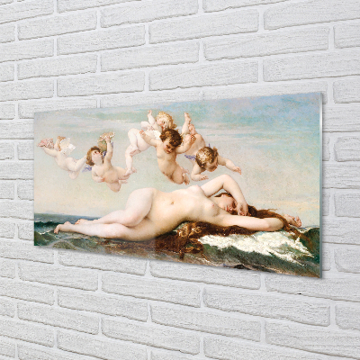 Quadro acrilico La nascita di Venere