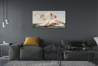 Quadro acrilico La nascita di Venere