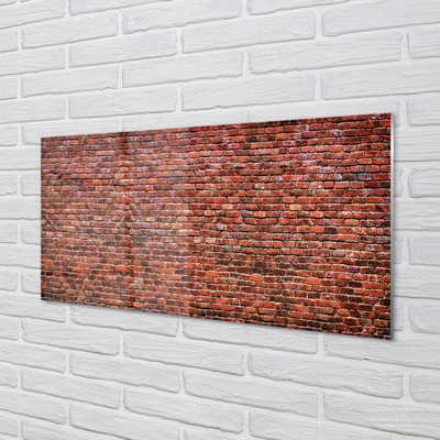 Quadro acrilico Vintage muro di mattoni
