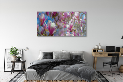 Quadro acrilico Alberi magnolia