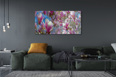 Quadro acrilico Alberi magnolia