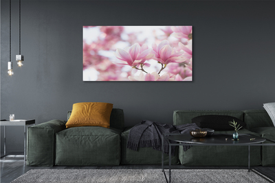 Quadro vetro acrilico Alberi magnolia