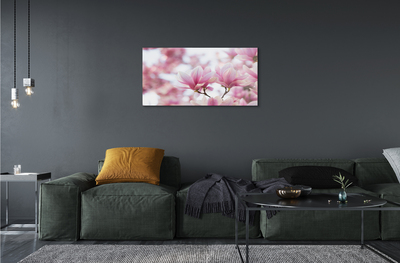 Quadro vetro acrilico Alberi magnolia