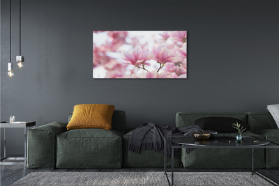 Quadro vetro acrilico Alberi magnolia