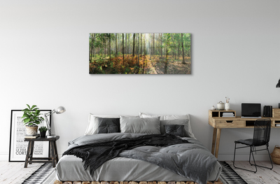 Quadro acrilico Birch Tree Forest