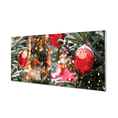 Quadro acrilico Snow Christmas Tree Baules