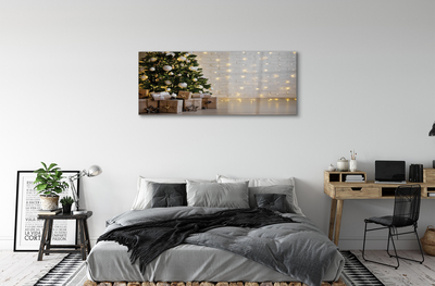 Quadro vetro acrilico Decorazioni per regali degli alberi di Natale