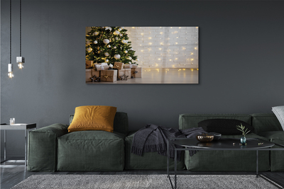 Quadro vetro acrilico Decorazioni per regali degli alberi di Natale