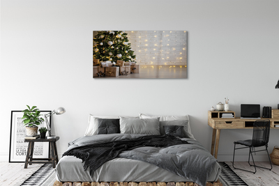 Quadro vetro acrilico Decorazioni per regali degli alberi di Natale