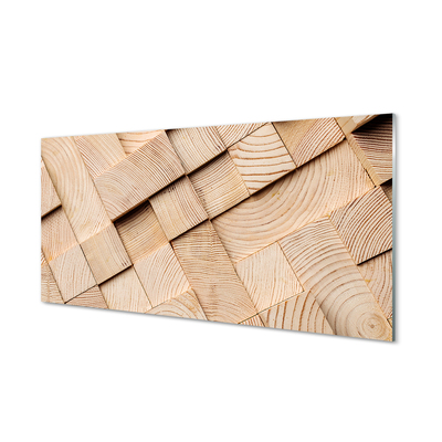 Quadro acrilico Composizione del barattolo di legno
