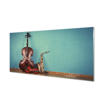 Quadro acrilico Violino della tromba