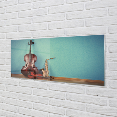 Quadro acrilico Violino della tromba