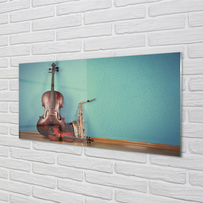 Quadro acrilico Violino della tromba