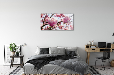 Quadro acrilico Alberi magnolia