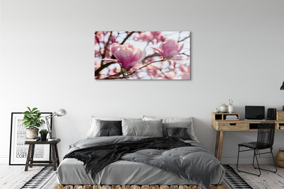 Quadro acrilico Alberi magnolia