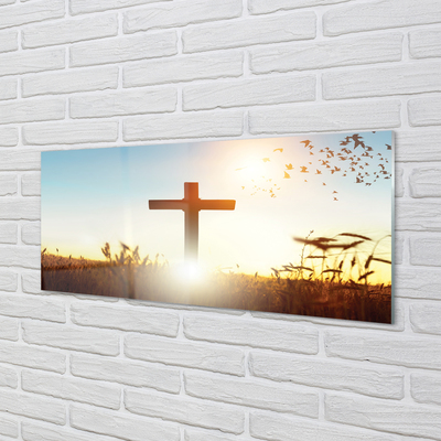 Quadro acrilico Cross Sunfield