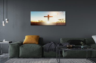 Quadro acrilico Cross Sunfield