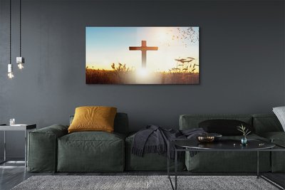 Quadro acrilico Cross Sunfield