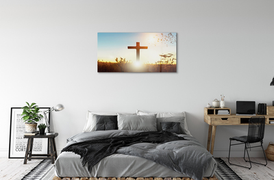 Quadro acrilico Cross Sunfield