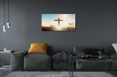 Quadro acrilico Cross Sunfield