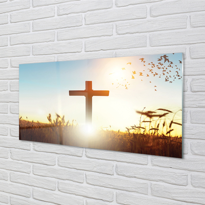 Quadro acrilico Cross Sunfield