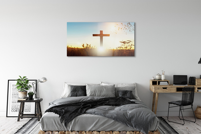 Quadro acrilico Cross Sunfield