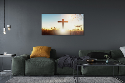 Quadro acrilico Cross Sunfield