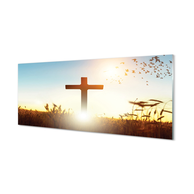 Quadro acrilico Cross Sunfield