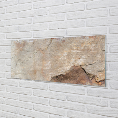 Quadro acrilico Muro di marmo di pietra