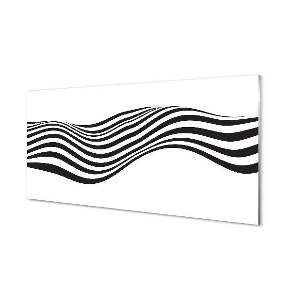 Quadro acrilico Zebra Stripes Wave