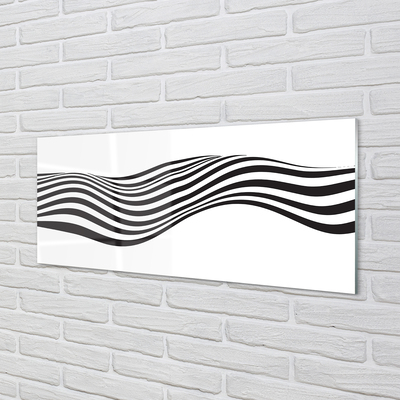 Quadro acrilico Zebra Stripes Wave