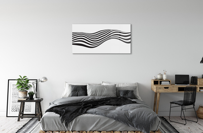 Quadro acrilico Zebra Stripes Wave