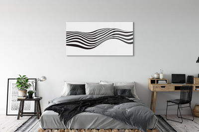 Quadro acrilico Zebra Stripes Wave