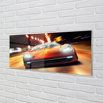 Quadro acrilico Sports Auto City of Light