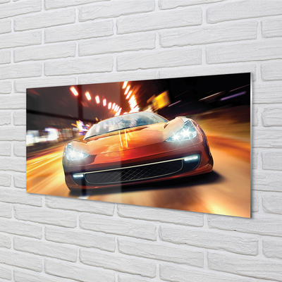 Quadro acrilico Sports Auto City of Light