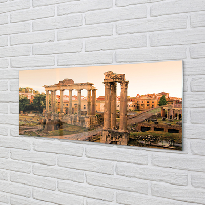 Quadro acrilico Roma Forum Romanum Sunrise