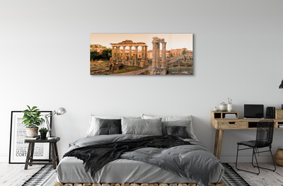 Quadro acrilico Roma Forum Romanum Sunrise