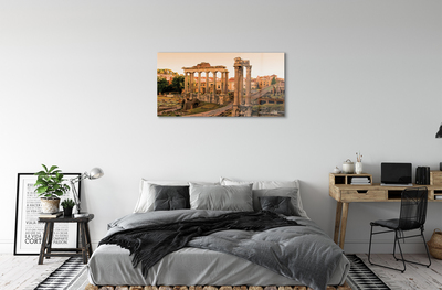 Quadro acrilico Roma Forum Romanum Sunrise