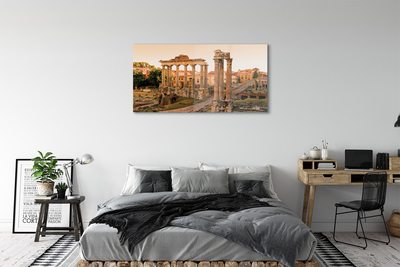 Quadro acrilico Roma Forum Romanum Sunrise