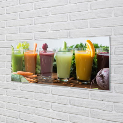 Quadro acrilico Cocktail di frutta vegetale