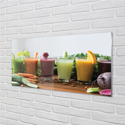 Quadro acrilico Cocktail di frutta vegetale