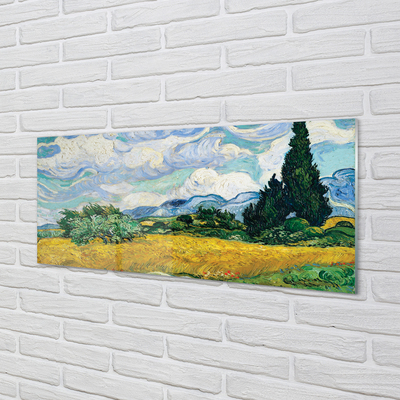 Quadro in vetro acrilico Art Meadow Cypressy