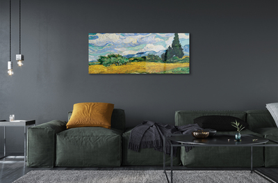 Quadro in vetro acrilico Art Meadow Cypressy