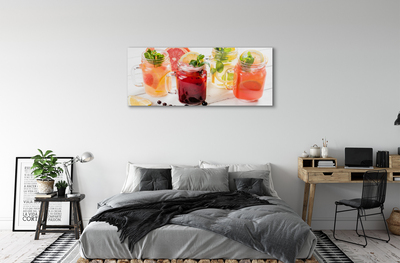 Quadro in vetro acrilico Cocktail di agrumi