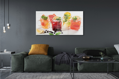 Quadro in vetro acrilico Cocktail di agrumi